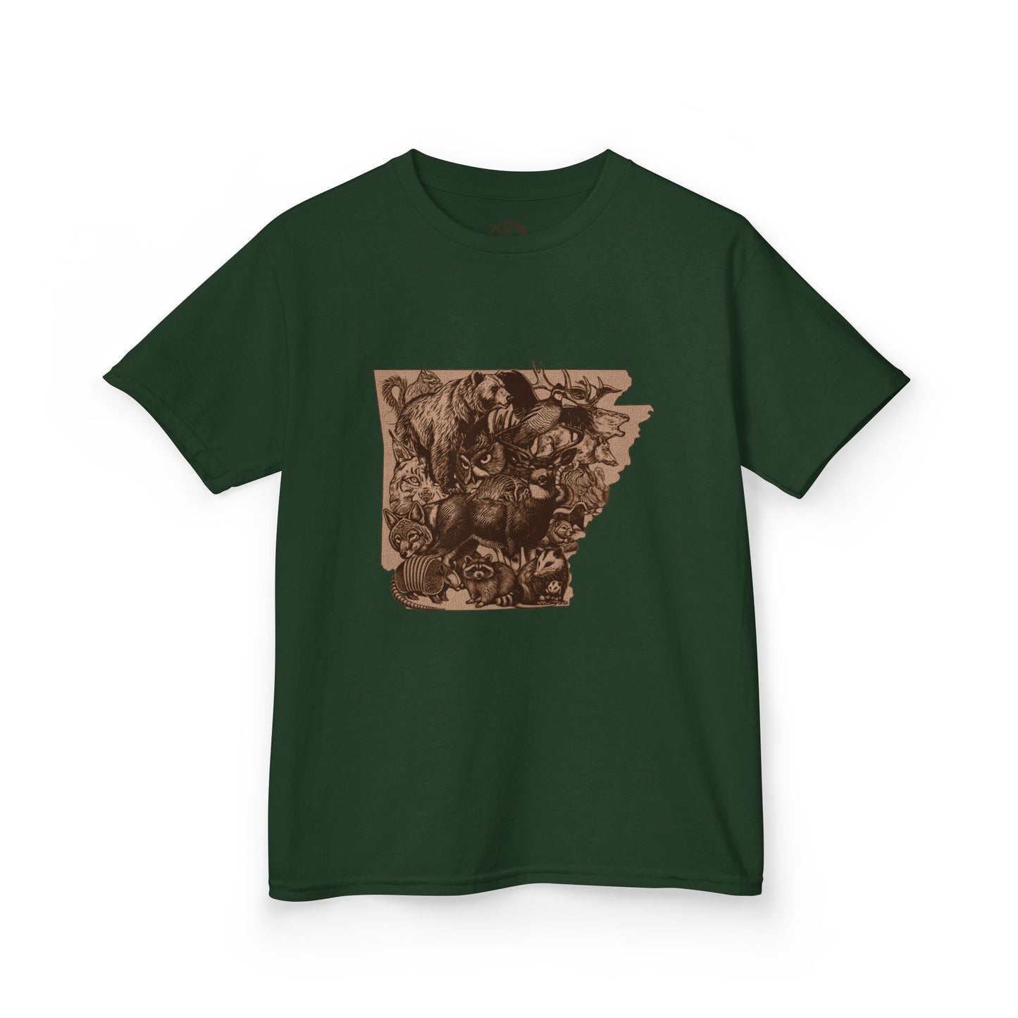 Arkansas Wildlife Kids Heavy Cotton™ Tee - Fun Nature Design