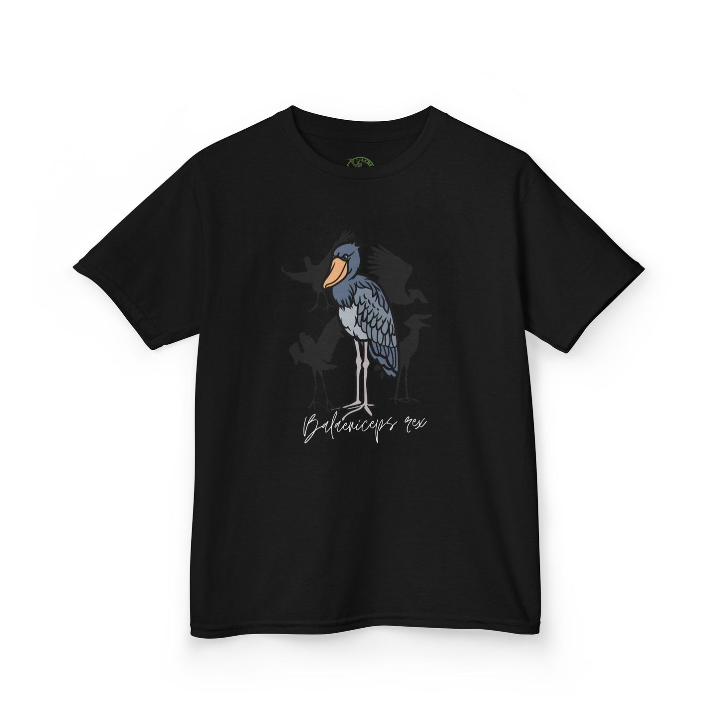 Kids Shoebill Stork Heavy Cotton T-Shirt