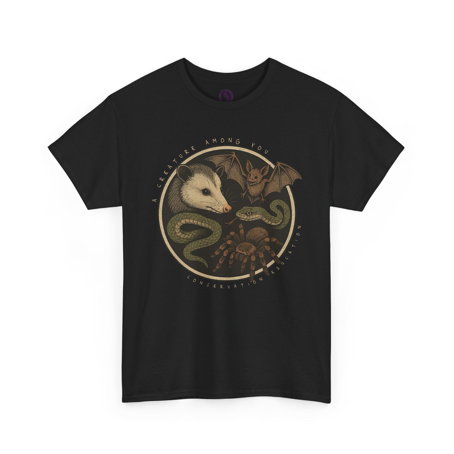 ACAY Creatures Unisex Heavy Cotton Tee, Witchy T-Shirt, Gift for Nature Lovers, Spooky Apparel, Comfortable Everyday Wear, Unique [...]