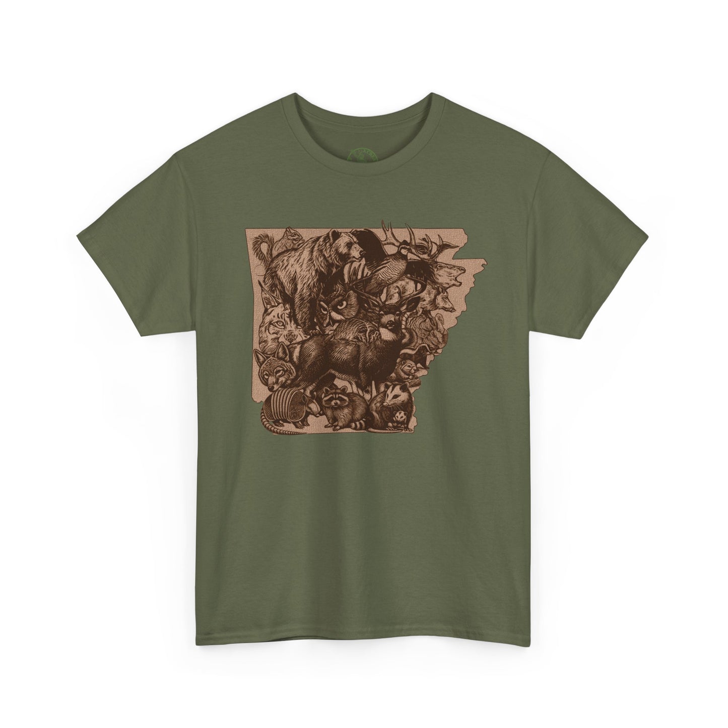 Arkansas Wildlife Unisex Heavy Cotton Tee